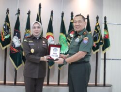 Pangdam XII/Tpr Terima Kunjungan Kajati Kalbar Memperkuat Kerjasama 