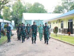 Apel Komandan Satuan TNI AD Tersebar TA 2025 di Kotawaringin Barat Resmi dibuka Pangdam XII/Tpr