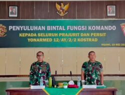 Penyuluhan Bintal Fungsi Komando Divif 2 Kostrad kepada Keluarga Besar Yonarmed 12 Kostrad