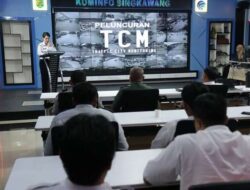 Walikota dan Dinas Diskominfo Menghadiri Peluncuran TCM ( Traffic City Monitoring ) di Ruang TCM Room