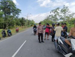 Polres Sambas Tangani Kecelakaan Lalu Lintas Beruntun di Teluk Keramat, Dua Korban Meninggal Dunia