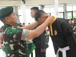 Pembukaan Latihan Kader Pelatih Pencak Silat Militer Tersebar Satjar Divif 1 Kostrad Tahun 2025