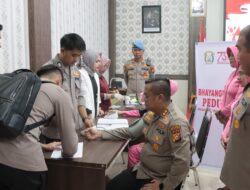 Sambut Ultah Bhayangkara ke 79 Polres Meranti Gelar Donor Darah