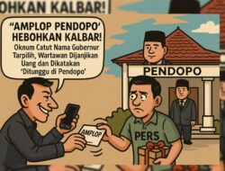 Modus “Amplop Pendopo” Gegerkan Kalbar! Oknum Catut Nama Gubernur Terpilih, Wartawan Dijanjikan Uang dan Dikatakan ‘Ditunggu di Pendopo’