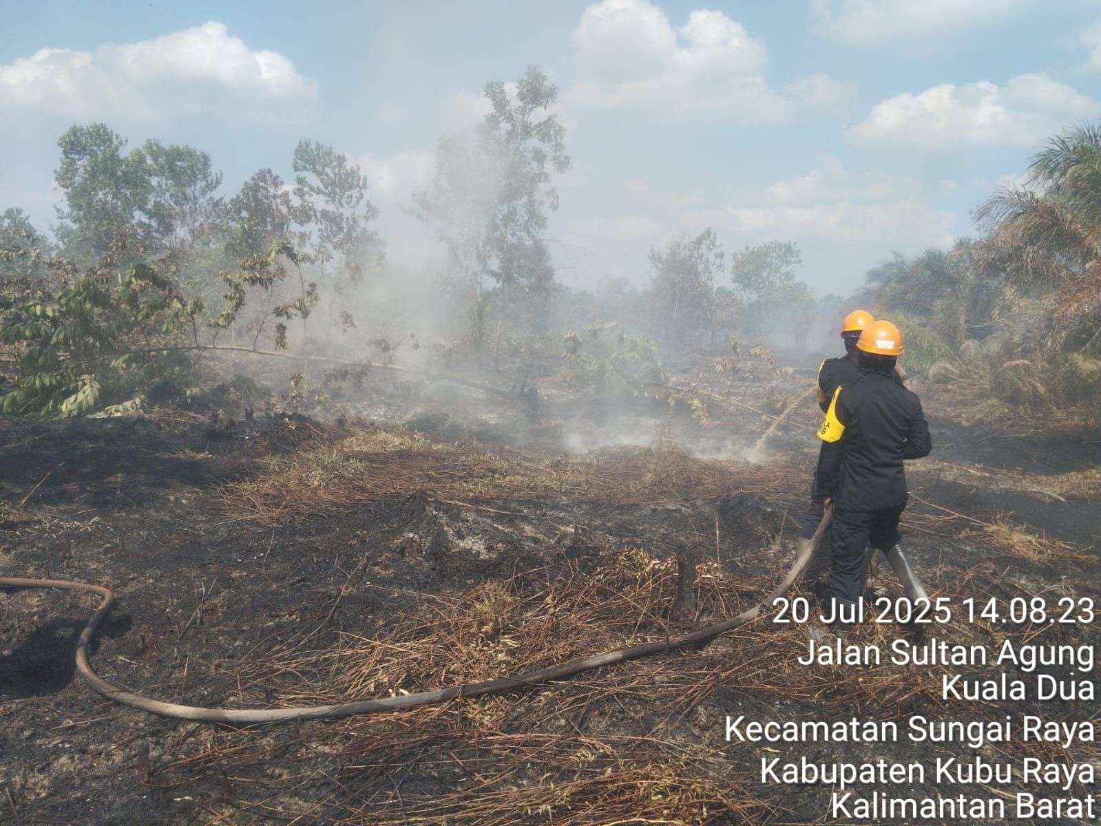 Satbrimob Polda Kalbar kembali 