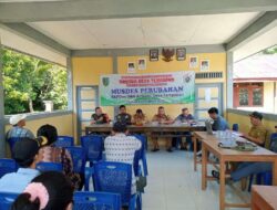 Musyawarah Desa Perubahan APBDES Dan RKPDES Tahun 2025 Babinsa 1209-05/Samalantan Dampingi Warga Binaan