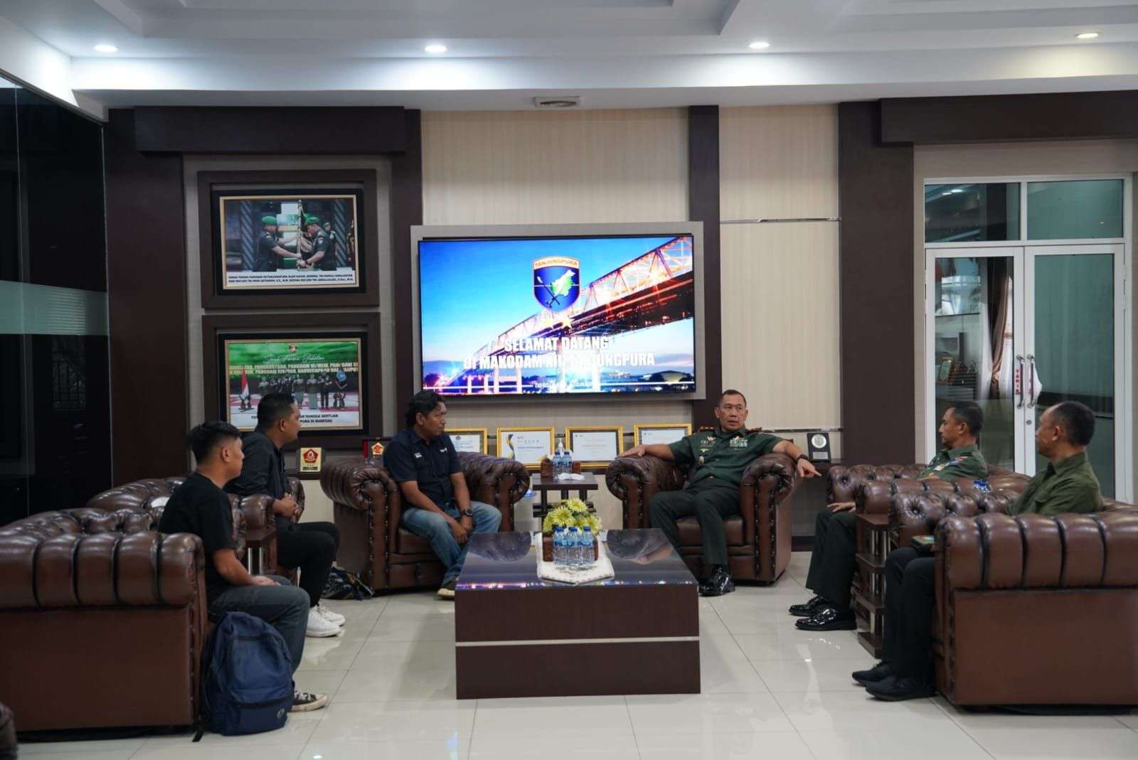 Bangun Kerjasama Pangdam XII