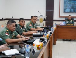 Pangdam XII/Tpr Pimpin Rapat Monitoring Penanganan Karhutla di Wilayah