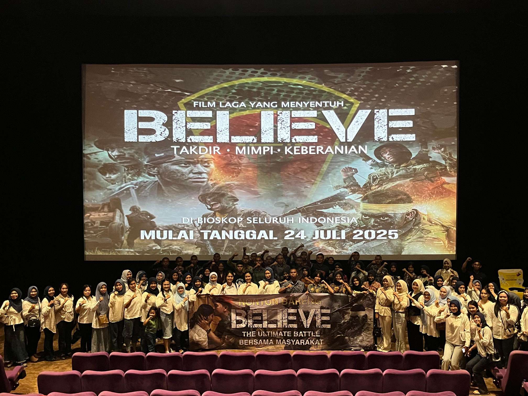 Film Believe Dapat Tempat