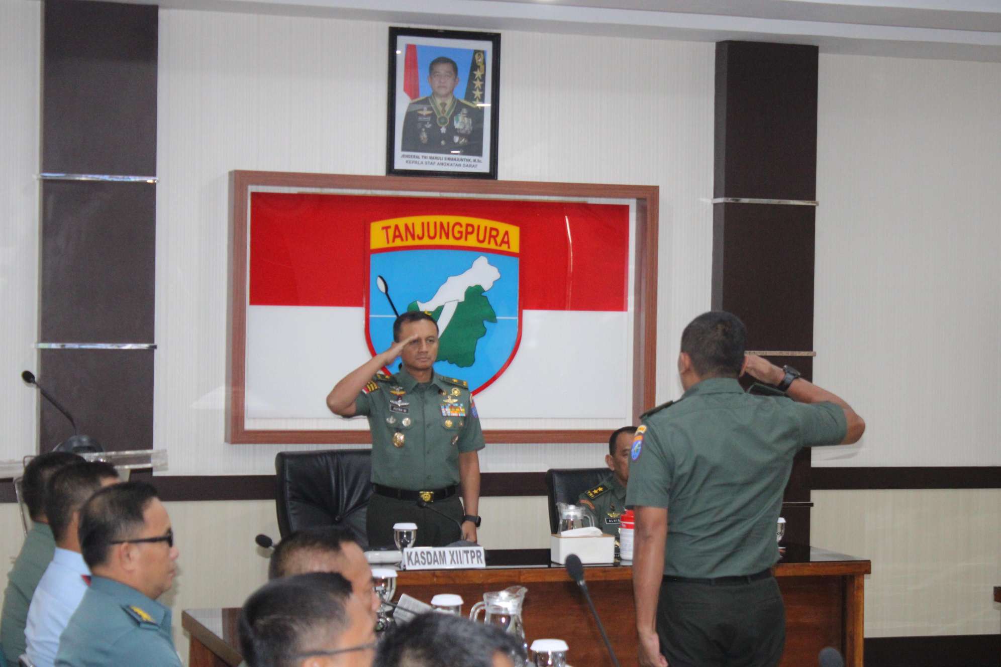 Kasdam dampingi Wairjen TNI