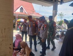 Polsek Singkawang Utara Gelar GPM Bersama Bulog