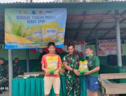 Dukung Swasembada Ketahanan Pangan Koramil 1209-03/Sungai Raya Menggelar Gerakan pangan Murah
