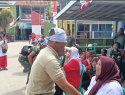 Meriahkan HUT RI Ke 80 Koramil 05/Pemangkat Selenggarakan Berbagai Lomba Bersama Keluarga