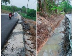 Pengerjaan Proyek Drainase dan Hotmik di Tubaba-Waykanan di Sorot