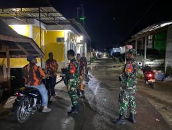 Kodim 1204-16/sekadau hulu Ciptakan rasa aman dan kondusivitas di wilayah sekadau hulu