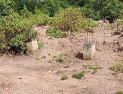 Proyek Pembangunan Kantor Desa  Dusun kecil diduga Mangkrak, Warga Minta di Usut Penguna Anggaran Desa