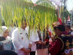 Ritual Pembukaan Hompong Dari Dewan Adat Dayak Barito Utara,Untuk Bupati Dan wakil Bupati Baru Era 2025- 2030.
