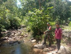 Patroli Pencegahan Bencana Alam, Kodim 1209/Bengkayang Gandeng Warga Binaan Cek Daerah Rawan Banjir