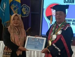 Wina Astuti Resmi lulusan Doktor Pendidikan di Universitas Lampung.