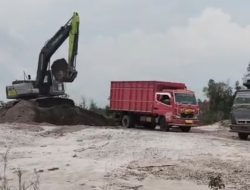 Warga dan Persatuan Tambang Petir Dukung Pemda Ketapang Selesaikan Jalan Poros Km 23 Sampai Km 26