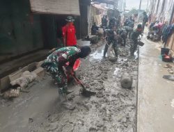 Gotong Royong TNI Pulihkan Jantung Ekonomi Kuala Simpang