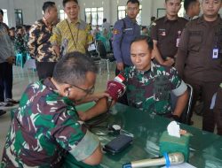 Peringatan Hari Juang TNI AD: Kodim 1208/Sambas Gelar Bakti Kesehatan Donor Darah Jelang Hari Juang TNI AD