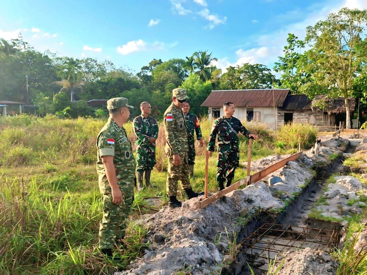 Danrem 121/Abw tinjau