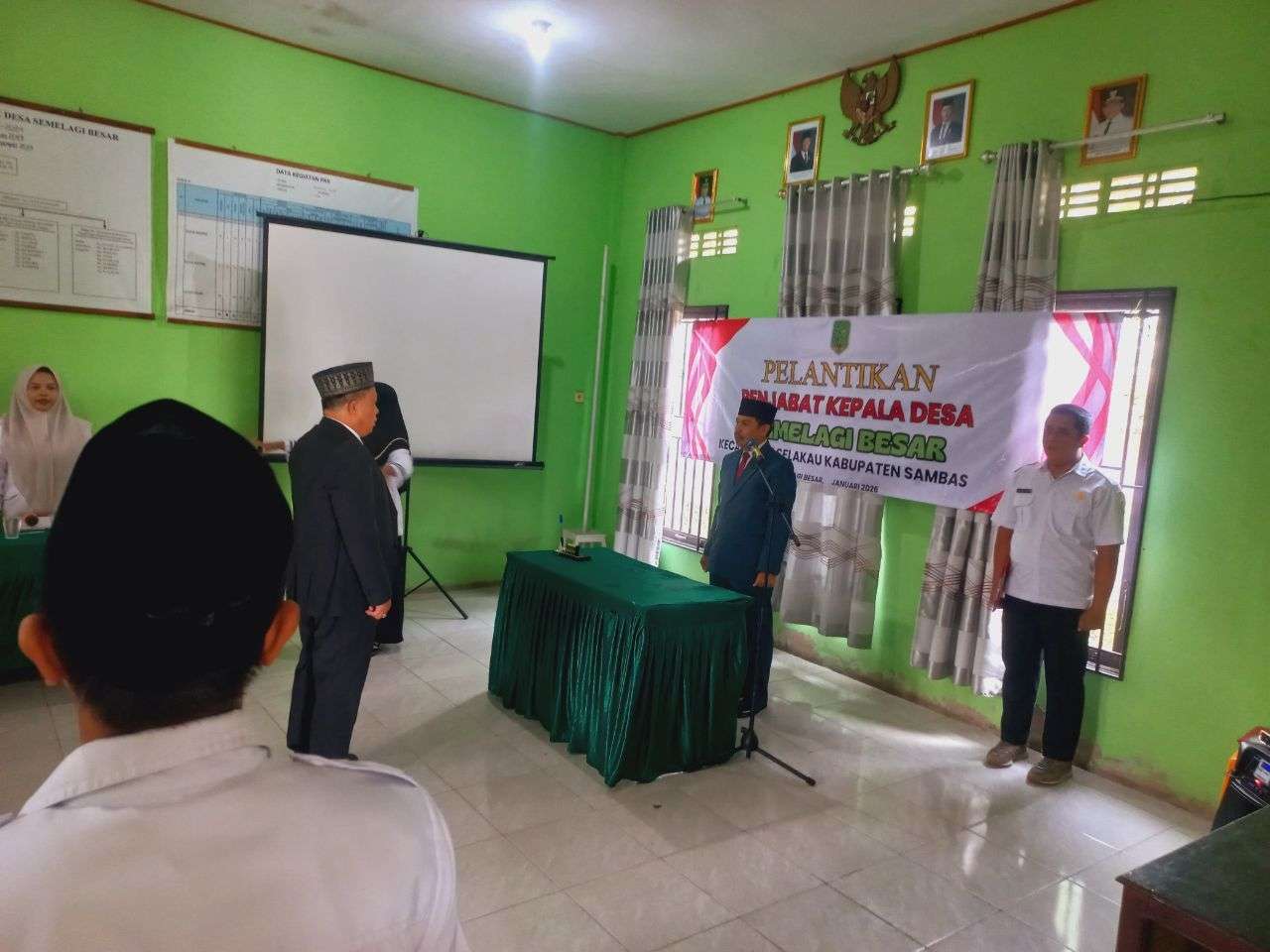 Babinsa Semelagi Besar Koramil 