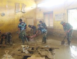 Kepedulian Tanpa Batas, Prajurit Yonzipur 10 Kostrad Turun Tangan Pulihkan Aceh Tamiang