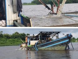 Sedot Pasir Sungai Pawan Diduga Abaikan Izin, Permukiman dan Warisan Budaya Terancam