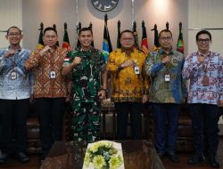 Jalin Sinergi dan Kerja Sama, Pangdam XII/Tpr Sambut Hangat Kunjungan Dirut Bank Kalbar