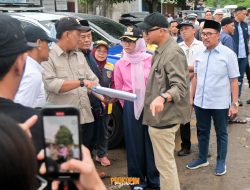 Dorong Peningkatan Infrastruktur Jalan,Bupati Pesawaran Dampingi Gubernur Tinjau Ruas Jalan Provinsi