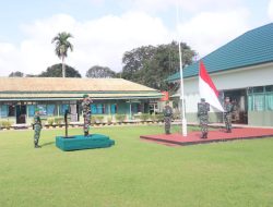 Makodim Sanggau Jadi Saksi Penguatan Disiplin Prajurit Lewat Upacara Bendera
