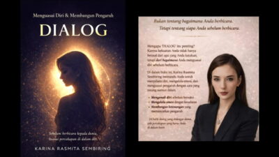 Buku “DIALOG” Resmi Diluncurkan, Karina Rasmita Sembiring Ajak Pembaca Berdamai dengan Diri