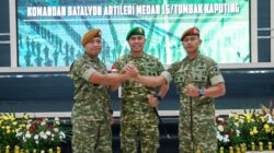 Sertijab Danyonarmed 16/TK, Pangdam XII/Tpr: Pemimpin Hebat Harus Mencintai dan Dicintai Anak Buah