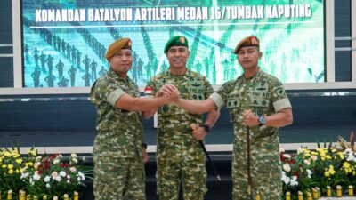 Sertijab Danyonarmed 16/TK, Pangdam XII/Tpr: Pemimpin Hebat Harus Mencintai dan Dicintai Anak Buah