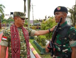 Pangdam XII/Tpr Tinjau Kesiapan Tempur Kompi Kavaleri 12/Macan Dahan Cakti