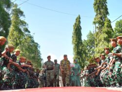 Perkuat Kesiapan Satuan, Pangdam XII/Tpr Kunjungi Yonarmed 16/Tumbak Kaputing