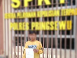 Kakon Karang Sari Dilaporkan ke Polres Pringsewu, Diduga Tipu Warga Hingga Jutaan Rupiah