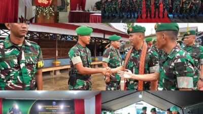 Pangdam XII/Tpr Tinjau Yonif TP 927/Uncak Kapuas: Perkuat Pertahanan dan Pembangunan di Perbatasan