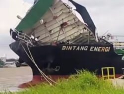 Dentuman Keras Gegerkan Pontianak, Kapal Tanker BINTANG ENERGI Diduga Meledak