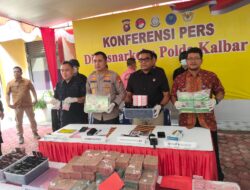 Jaringan Narkoba Internasional Digulung, Polda Kalbar Amankan Sabu, Ekstasi, dan Rp3,8 Miliar