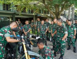 Pangdam XII/Tpr Serahkan Alat Pemadam Modifikasi Sepeda Motor untuk Atasi Karhutla