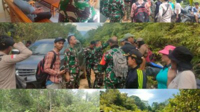 Dandim 1209/Bengkayang Dampingi Tim Kemenhan Tinjau Lokasi Rencana Pembangunan Yon TP 926