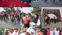 Satu Kayuhan Jalin Kebersamaan: Kodam XII/Tpr Sukses Gelar Tour De Singkawang