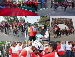 Satu Kayuhan Jalin Kebersamaan: Kodam XII/Tpr Sukses Gelar Tour De Singkawang
