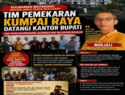Nurjali, Tim Pemekaran Kumpai Raya, Tagih Kepastian Operasional Kecamatan kepada Pemkab Kubu Raya