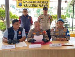 Polsek Balai Karimun Berhasil Mengungkap Kasus Curanmor, Imbau Masyarakat Tingkatkan Kewaspadaan