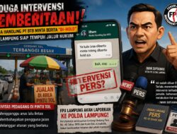 Permintaan “Hold” Pemberitaan Berujung Polemik, FPII Lampung Siap Tempuh Jalur Hukum