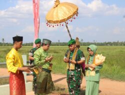 Tepung Tawar hingga Tetas Kutemare, PLK Ketapang Sambut Danyonif TP 832/PA